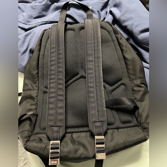 Prada Nylon Tessuto Saffiano Men\'s Backpack